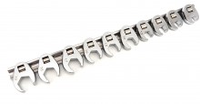Stahlkaiser 10-delige Kraaienpootsleutelset Metrisch 3/8 inch Opname 10-19 mm
