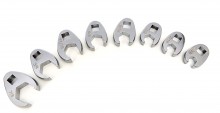 Stahlkaiser 8-delige Kraaienpootsleutel Set In Inch Met 3/8 inch Opname