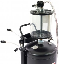 HBM 70 Liter Olie-opvangsysteem, Olie-afzuiger, 10 Bar, 200 l/min, 60 °C, 23 kg