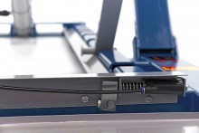 HBM 2.500 kg poetsbrug, autobrug, bandenbrug, verstelbaar, extra laag, voetpedaal, 6 standen, 8,5 bar
