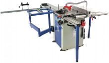 HBM 1600 Professionele Paneelzaag - Cirkelzaagtafel met Roltafel, 2200 W, 230 V, 25,4 cm Zaagblad