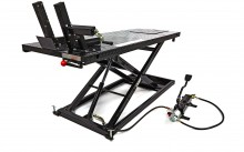 HBM motorheftafel 700 kg zwart, max. belasting 700 kg, hoogte 85 cm, 255 x 71 cm
