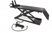 HBM motorheftafel 700 kg zwart, max. belasting 700 kg, hoogte 85 cm, 255 x 71 cm