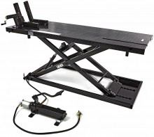 HBM motorheftafel 700 kg zwart, max. belasting 700 kg, hoogte 85 cm, 255 x 71 cm