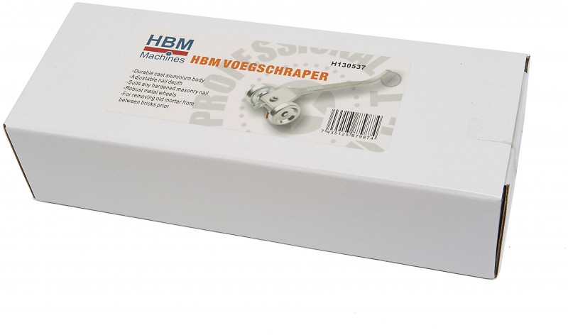 HBM Aluminium Voegschraper Tegelgereedschap en Stuc- en Metselgereedschap