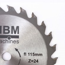HBM Widia Savklinge 115 x 10 x 1,7 mm til Geringssav, Træ og Plastik.