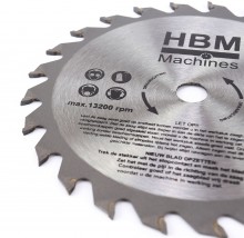 HBM Widia Savklinge 115 x 10 x 1,7 mm til Geringssav, Træ og Plastik.