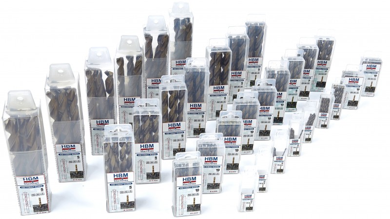 HBM Cobalt Boren Set 5 Stuks