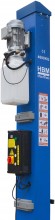 HBM Professionel 2-søjlet hydraulisk lift 4 ton med elektronisk oplåsning 230 V 2200 W.