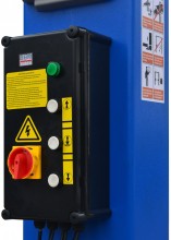 HBM Professionel 2-søjlet hydraulisk lift 4 ton med elektronisk oplåsning 230 V 2200 W.