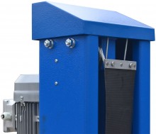 HBM Professionel 2-søjlet hydraulisk lift 4 ton med elektronisk oplåsning 230 V 2200 W.