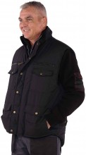Storvik Pocket Bodywarmer Sort S Polyester/Bomuld