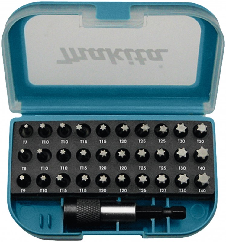 Makita Schroefbitset 31-delig Torx P-73352