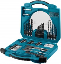 Makita Boor- en schroefbitset 71-delig D-47145 voor metaal, beton, hout en speedboor
Makita Boor- en schroefbitset 71-delig D-47145 voor metaal, beton, hout en speedboor