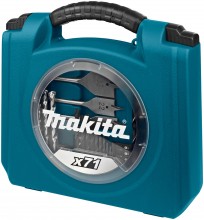 Makita Boor- en schroefbitset 71-delig D-47145 voor metaal, beton, hout en speedboor
