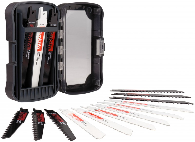 Makita Reciprozaagbladenset 25-delig P-81262 voor Metaal