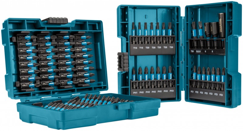 Makita Impact Black Slagschroefbitset 90-delig E-03109