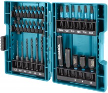 Makita boor-/slagschroefbitset 33-delig B-66896 voor metaal, beton en hout