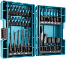 Makita boor-/slagschroefbitset 33-delig B-66896 voor metaal, beton en hout