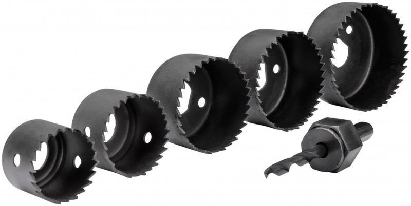 Makita Gatzaagset 6-delig D-70203 voor Gipsplaat, Kunststof en Zacht Hout