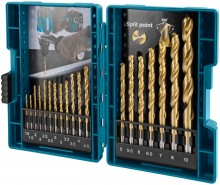Makita 19-delige metaalborenset D-67527 voor metaal
Makita 19-delige metaalborenset D-67527 voor metaal