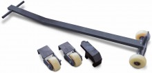 Weber Professionele 3 Ton Elektrische Schaarbrug Autopoetsbrug - 230V, 2200W, 16A, Grijs