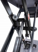 Weber Professionele 3 Ton Elektrische Schaarbrug Autopoetsbrug - 230V, 2200W, 16A, Grijs