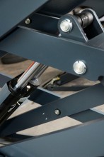 Weber Professionele 3 Ton Elektrische Schaarbrug Autopoetsbrug - 230V, 2200W, 16A, Grijs