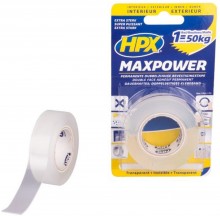 HPX Max Power transparent monteringstape 2 m og 5 m. HPX Max Power transparent monteringstape 2 m og 5 m.