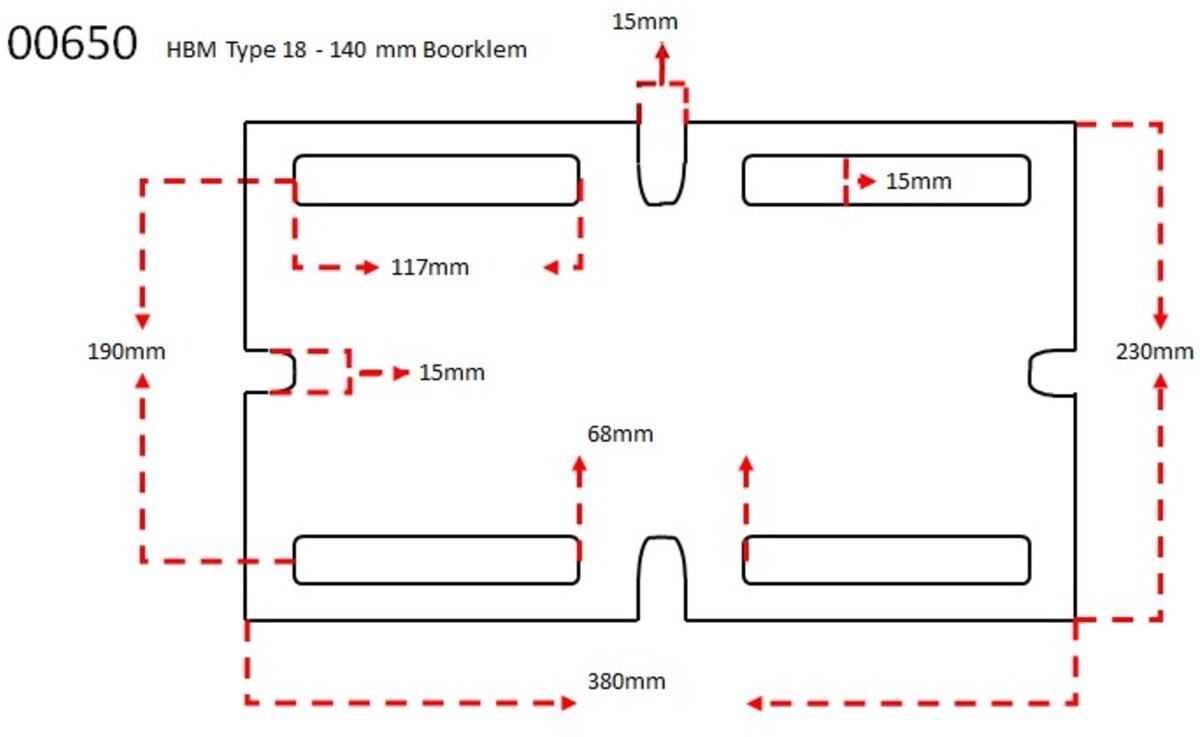 HBM Type 18 Boorklem