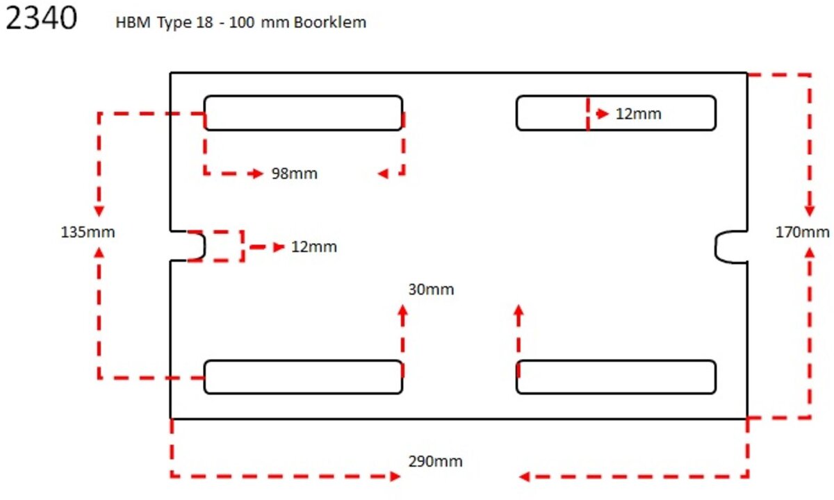 HBM Type 18 Boorklem
