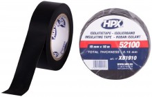 HPX PVC isolatietape Zwart 10 m HPX PVC isolatietape Zwart 10 m