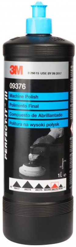 3M Perfect-It Hoogglans Polijstmiddel Blauw Dop 1 L PN09376