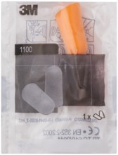 3M Oordoppen 37 dB, zonder koord, 200 paar per doos, 1100