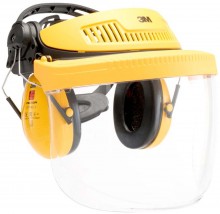 3M Peltor G500 combinatieset met Optime I gehoorkap en 5F-11 vizier
