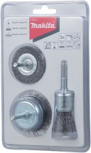 Makita borstelset 3-delig D-66070 set