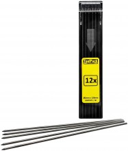 Toolpack HB grafietstiftjes navulling 12x zwart set