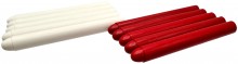 Toolpack Markeerstiftjes Navulling Set 10x Rood en Wit, Veelkleurig