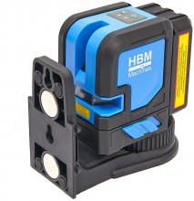 HBM kruislijnlaser groen licht zelfnivellerend IP54 laserklasse 2 bereik 30 m
