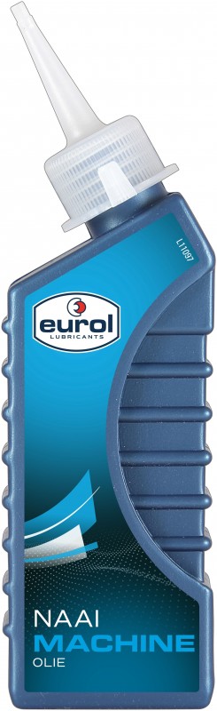 Eurol naaimachineolie 100 ml transparant viscositeitsindex 108 vlampunt 200 °C
