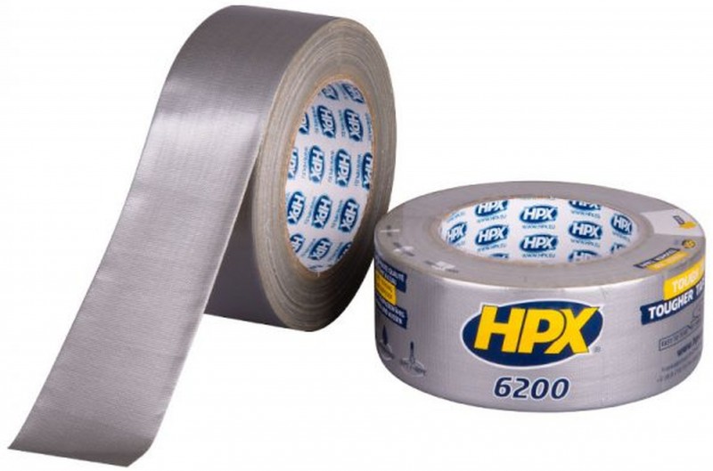 HPX Pantsertape Zwart 25 m