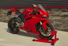HBM Motorfiets Inrijwielklem Model 2 voor 16 t/m 19 Wielen, 17 kg