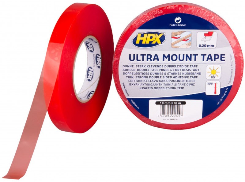 HPX Ultra Mount Bevestigingstape 10 m / 50 m