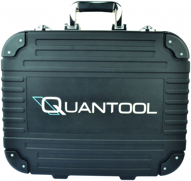 Quantool 110-delige gereedschapskoffer Q25100, gevuld, polyethyleen, 47 x 41 x 10 cm, 8,2 kg Quantool 110-delige gereedschapskoffer Q25100, gevuld, polyethyleen, 47 x 41 x 10 cm, 8,2 kg