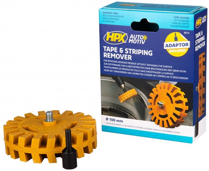 HPX tape & striping remover schijf met as groot