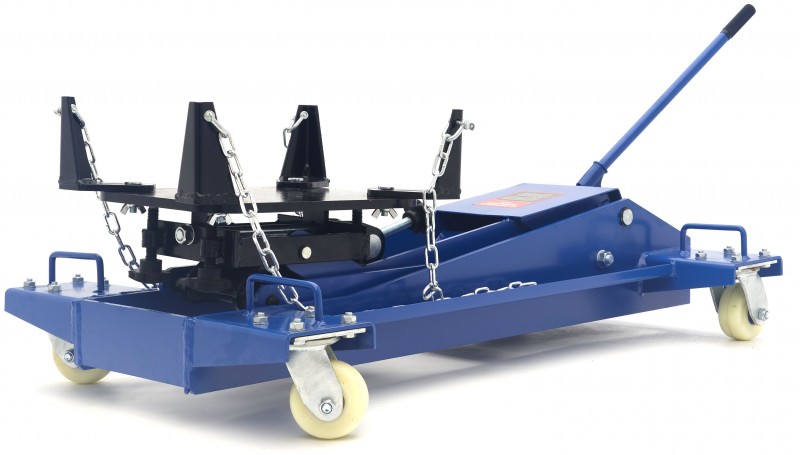 HBM verrijdbare versnellingsbakkrik 2 ton, draagvermogen 2000 kg, 122 kg
