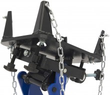 HBM verrijdbare versnellingsbakkrik 2 ton, draagvermogen 2000 kg, 122 kg
