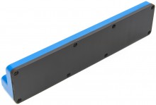 HBM magnetische accessoirehouder 26-delig 1/4 inch metrisch, blauw, 234x54x36 mm