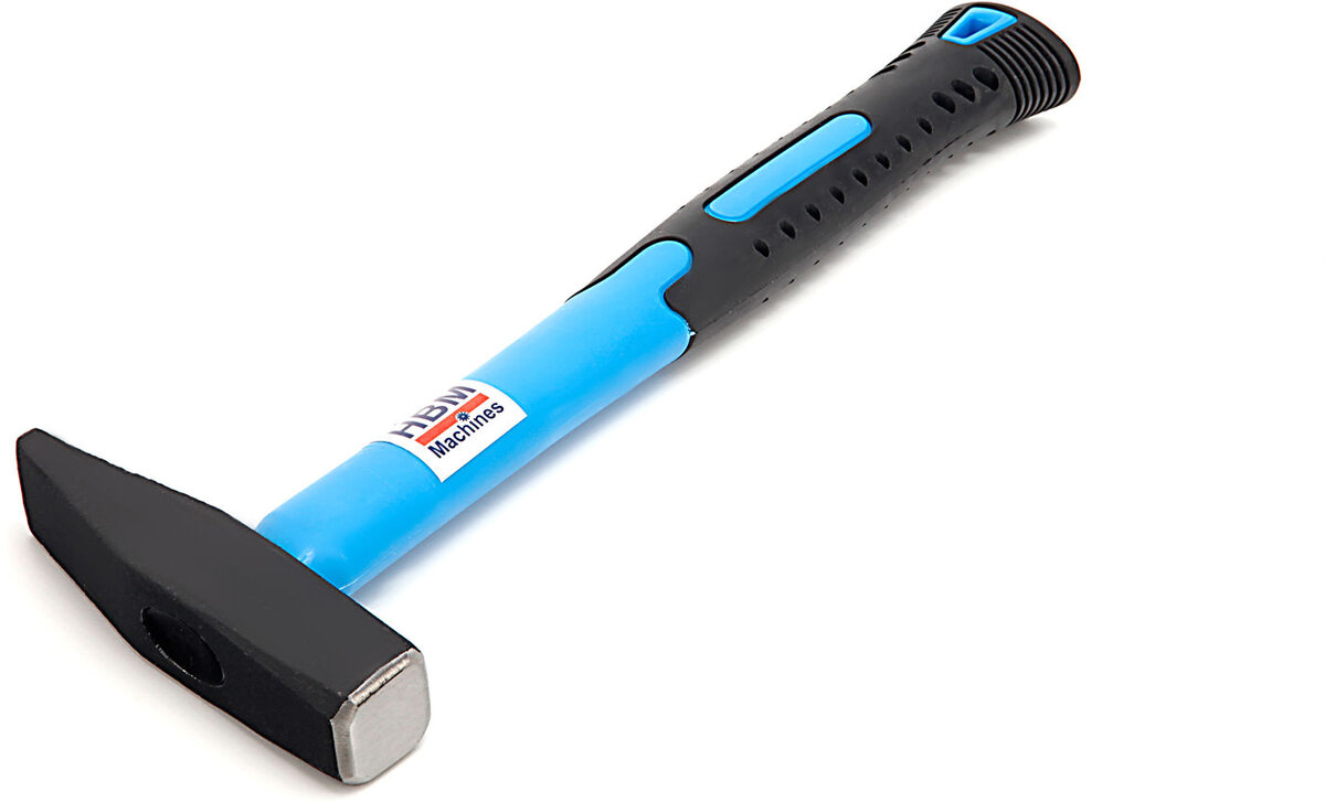 Hbm bænkhamre med skridsikker glasfiberhåndtag