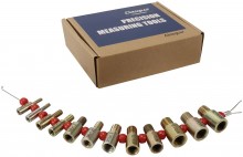 Dasqua draaddiktemeter metrisch 8511-2005 verzinkt staal 145 x 75 x 25 mm 620 g